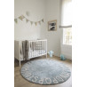 Dywan Round ABC Vintage Azul-Natural Lorena Canals - MySweetRoom