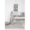Lorena Canals Dywan bawełniany Hippy Stars Grey 120 x 175 cm