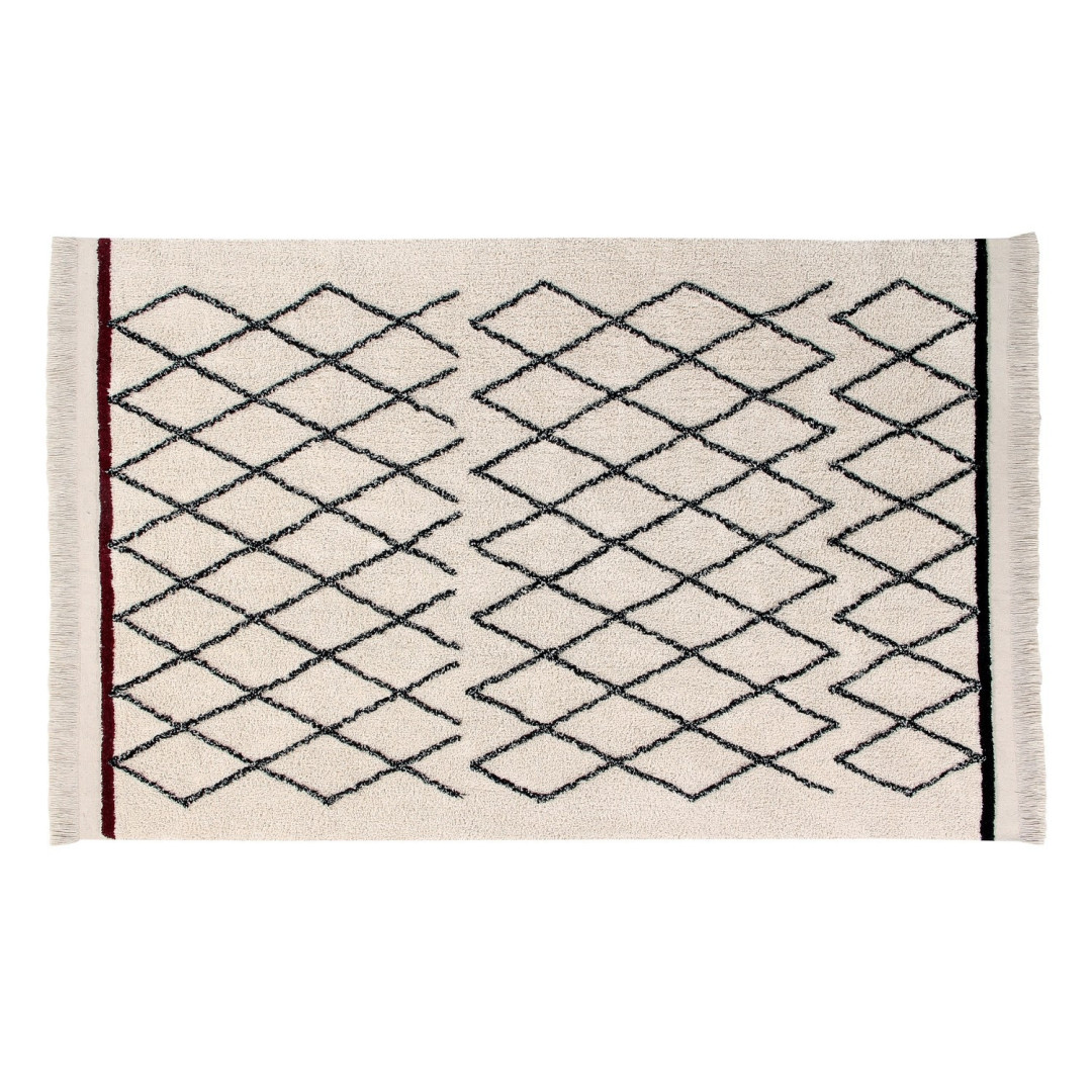 Lorena Canals Dywan bawełniany Bereber Crisscross 140 x 210 cm