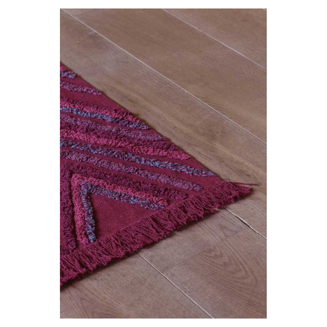 Lorena Canals Dywan bawełniany Earth Savannah Red 170 x 240 cm
