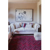 Lorena Canals Dywan bawełniany Earth Savannah Red 170 x 240 cm