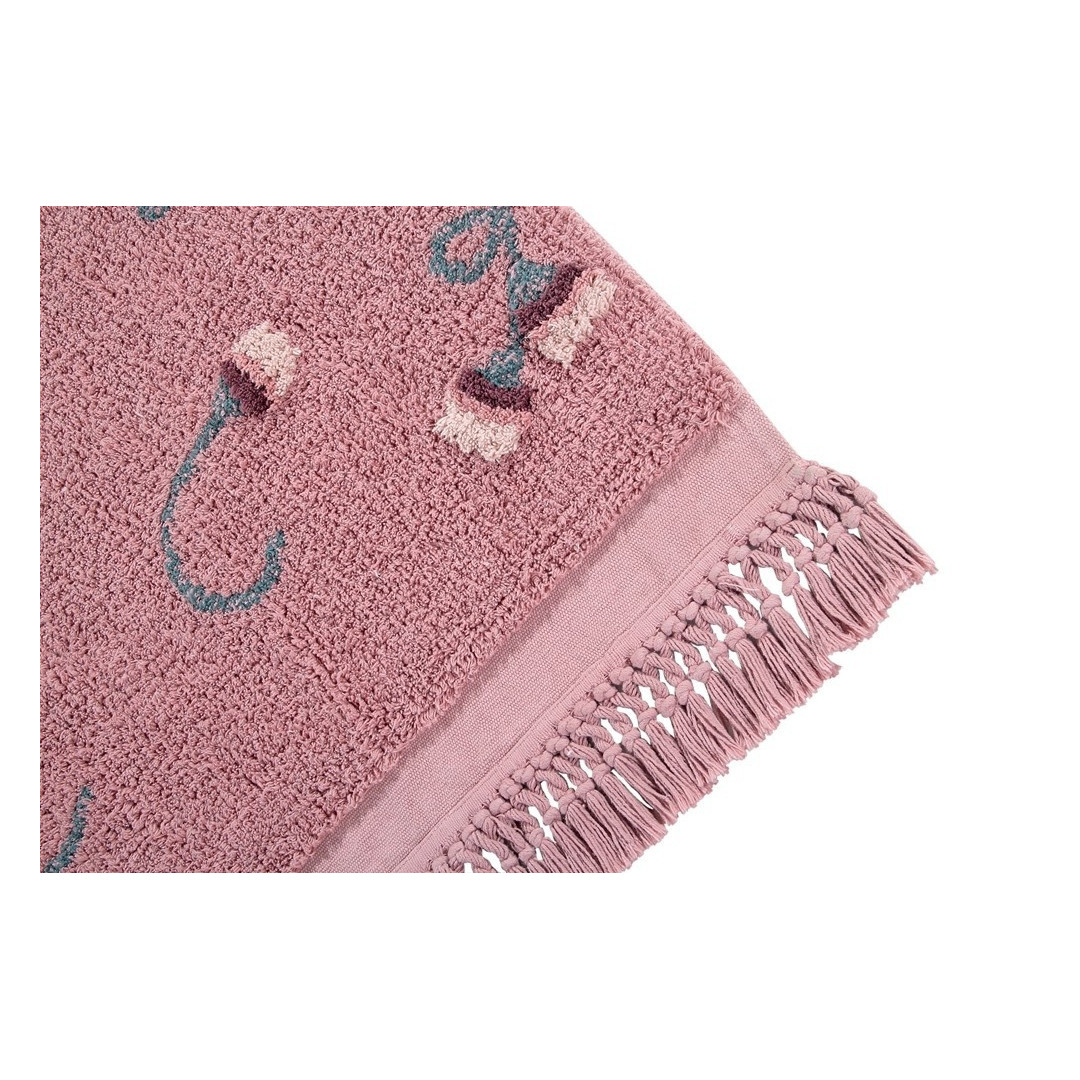 Lorena Canals Dywan bawełniany English Garden Ash Rose 140 x 210 cm