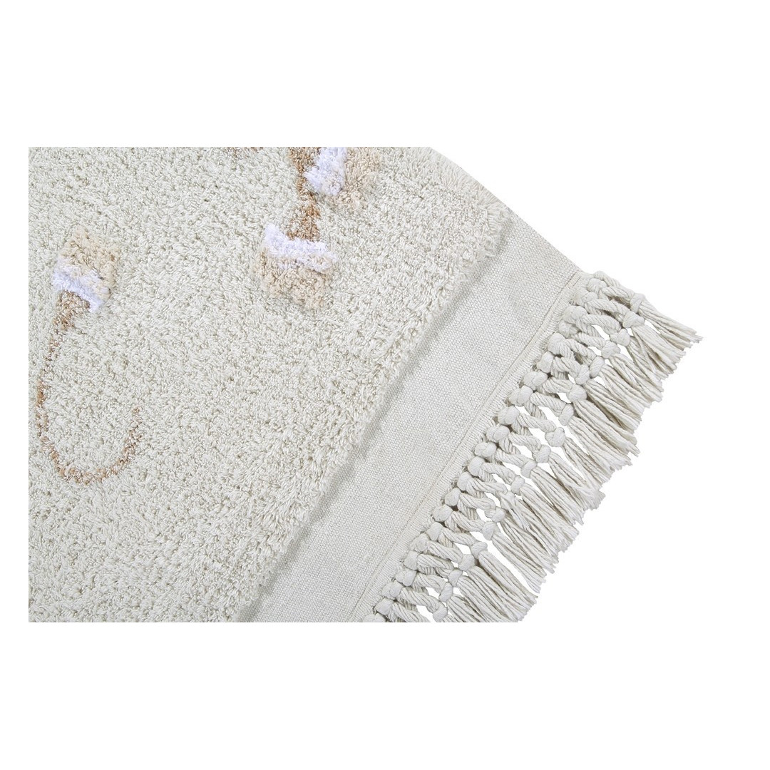 Lorena Canals Dywan bawełniany English Garden Ivory 140 x 210 cm