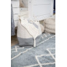 Dywan bawełniany Oasis Vintage Blue Natural 120 x 160cm, Lorena Canals
