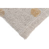 Lorena Canals Dywan bawełniany Hippy Dots Natural Honey 120 x 160 cm