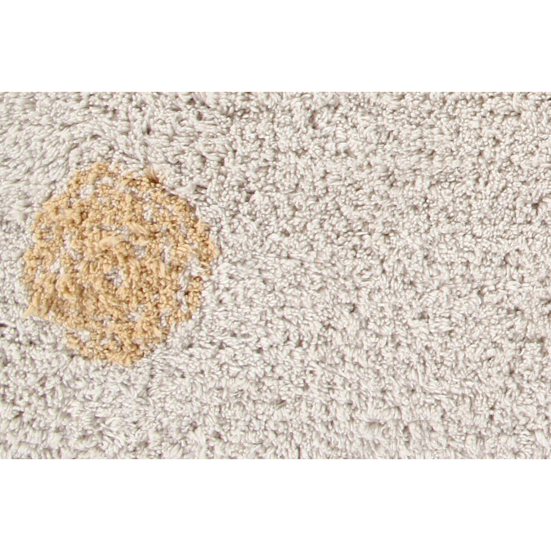 Lorena Canals Dywan bawełniany Hippy Dots Natural Honey 120 x 160 cm