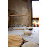 Lorena Canals Dywan bawełniany Hippy Dots Natural Honey 120 x 160 cm