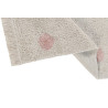 Lorena Canals Dywan bawełniany Hippy Dots Natural Vintage Nude 120 x 160 cm