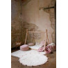 Lorena Canals Dywan bawełniany Hippy Dots Natural Vintage Nude 120 x 160 cm