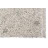 Lorena Canals Dywan bawełniany Hippy Dots Natural Olive 120 x 160 cm