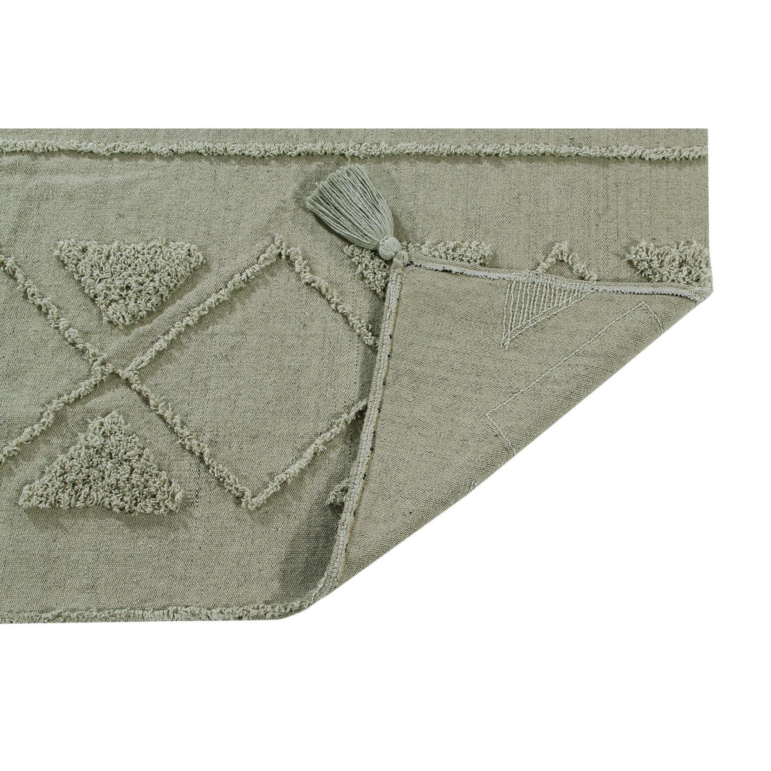 Dywan bawełniany Tribu Olive M 140x200 cm Lorena Canals