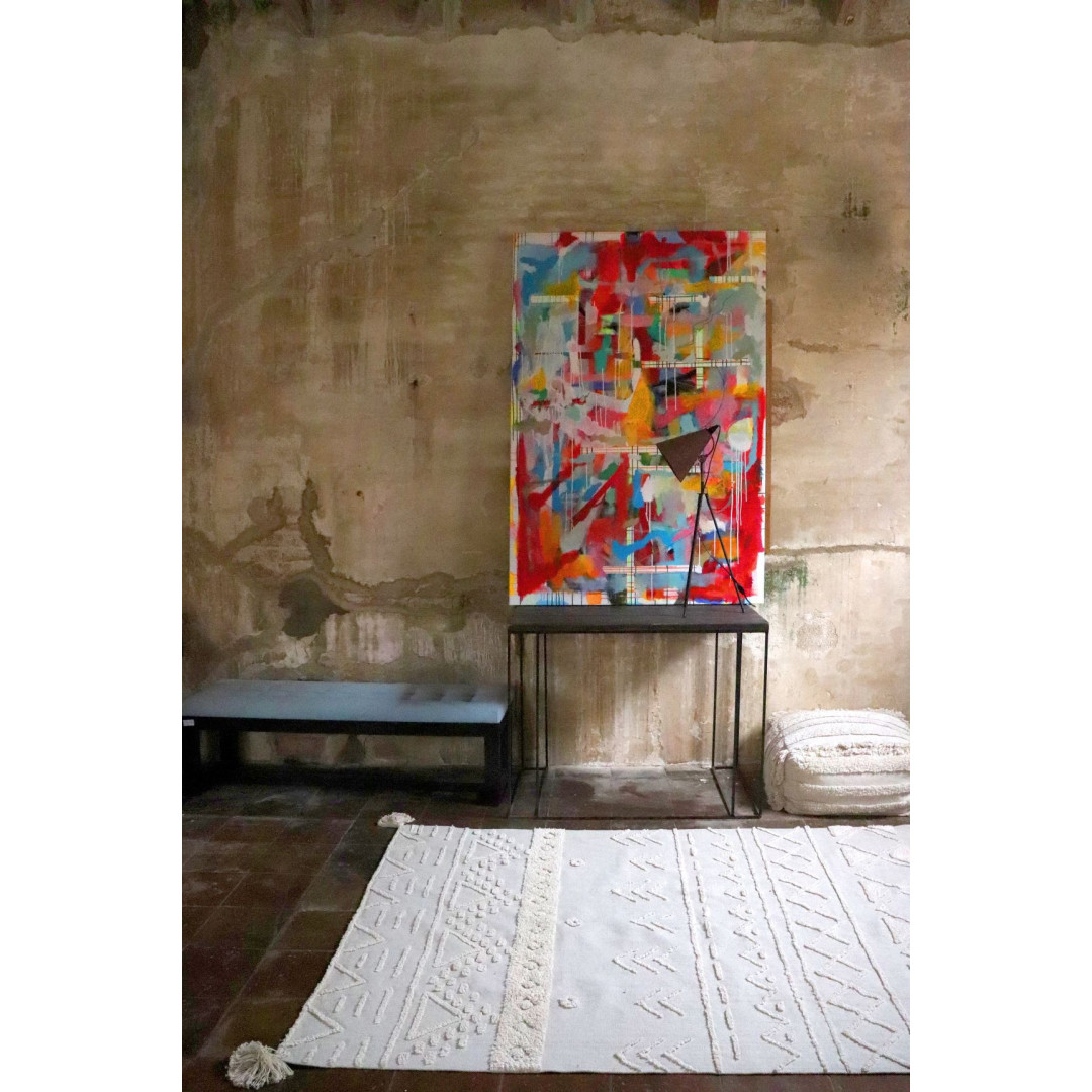 Beżowy dywan boho Tribu  Lorena Canals - MySweetRoom