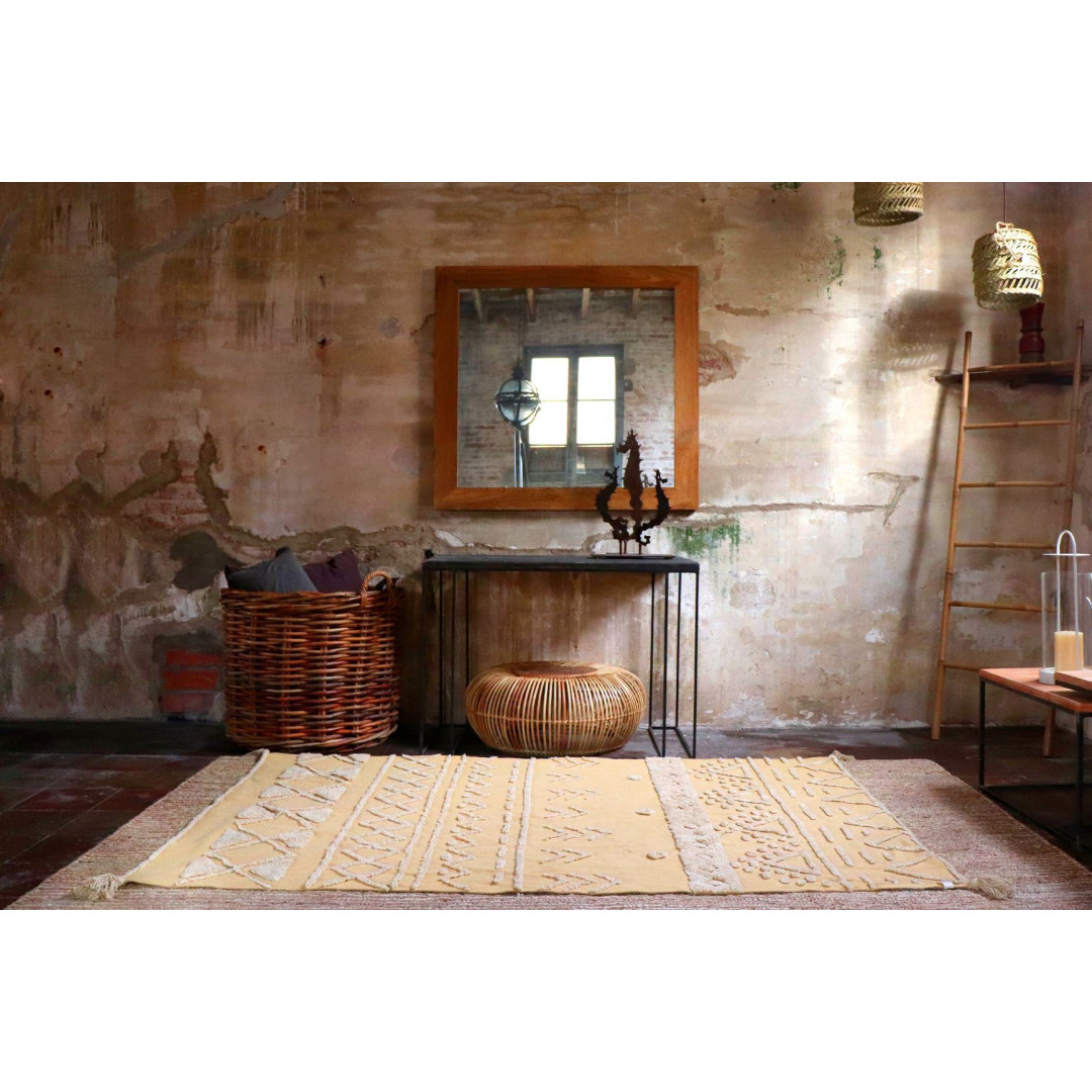 Dywan bawełniany Tribu Honey S 120x160 cm Lorena Canals