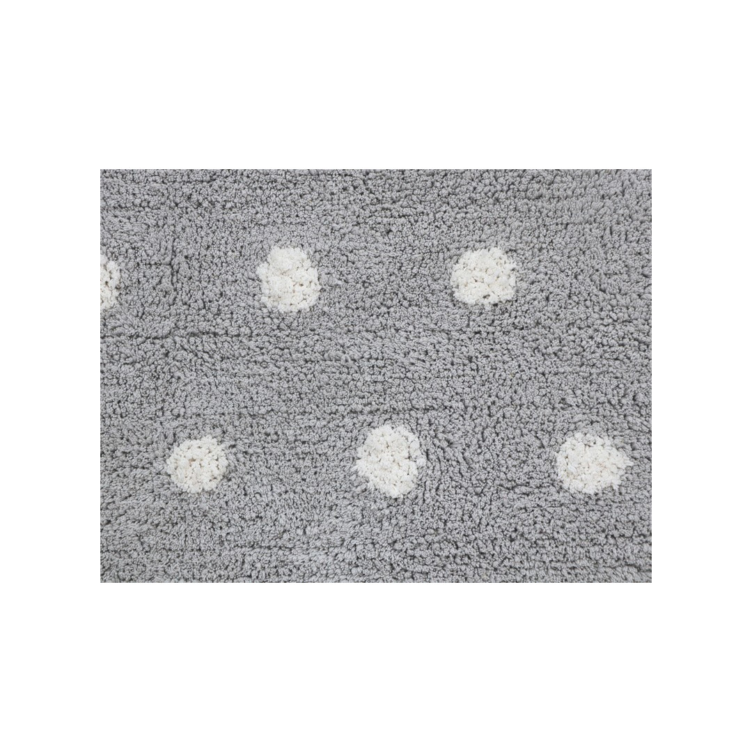 Dywan Bawełniany Mini Biscuit Pearl Grey 70x100 cm Lorena Canals