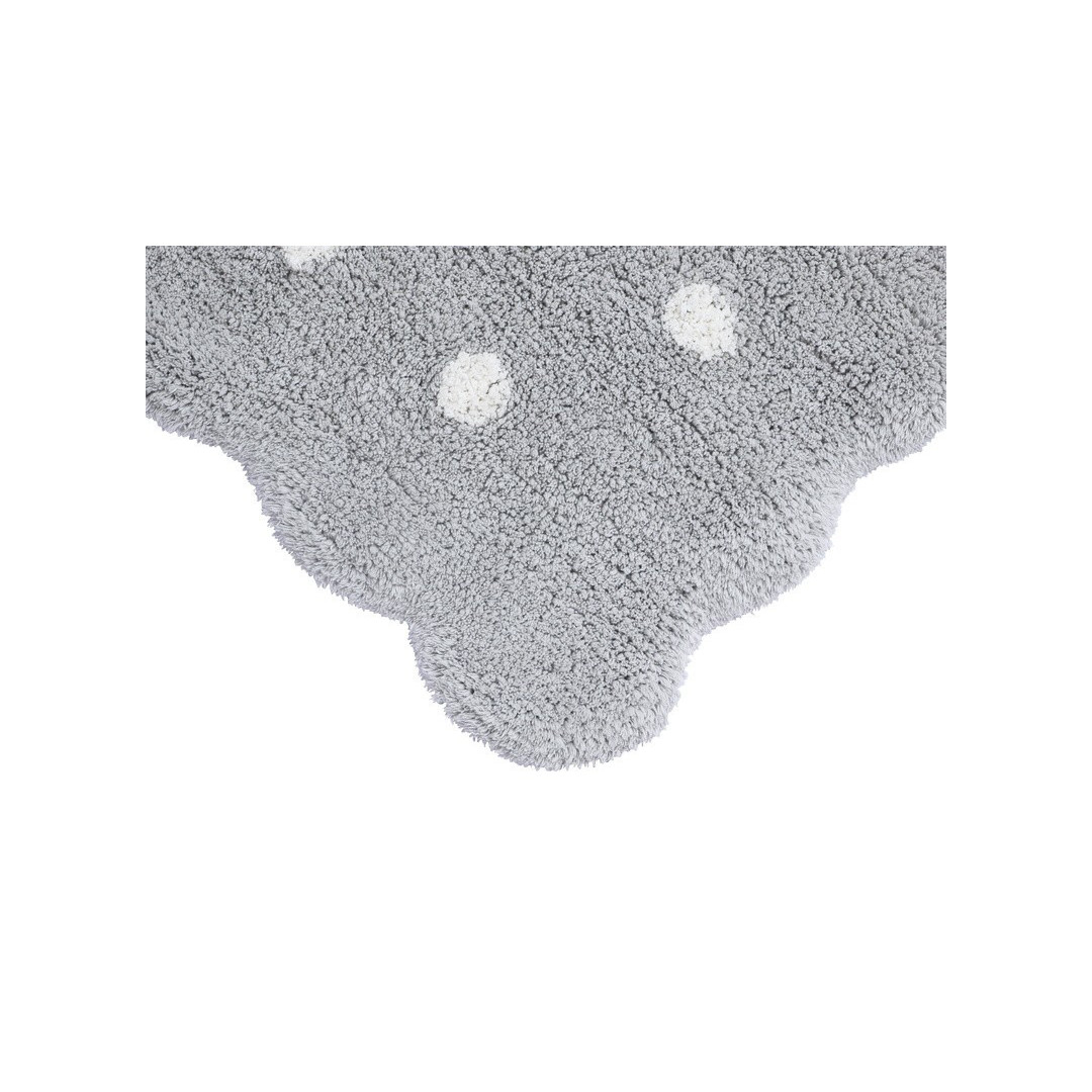 Dywan Bawełniany Mini Biscuit Pearl Grey 70x100 cm Lorena Canals