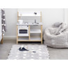 Dywan Bawełniany Mini Biscuit Pearl Grey 70x100 cm Lorena Canals