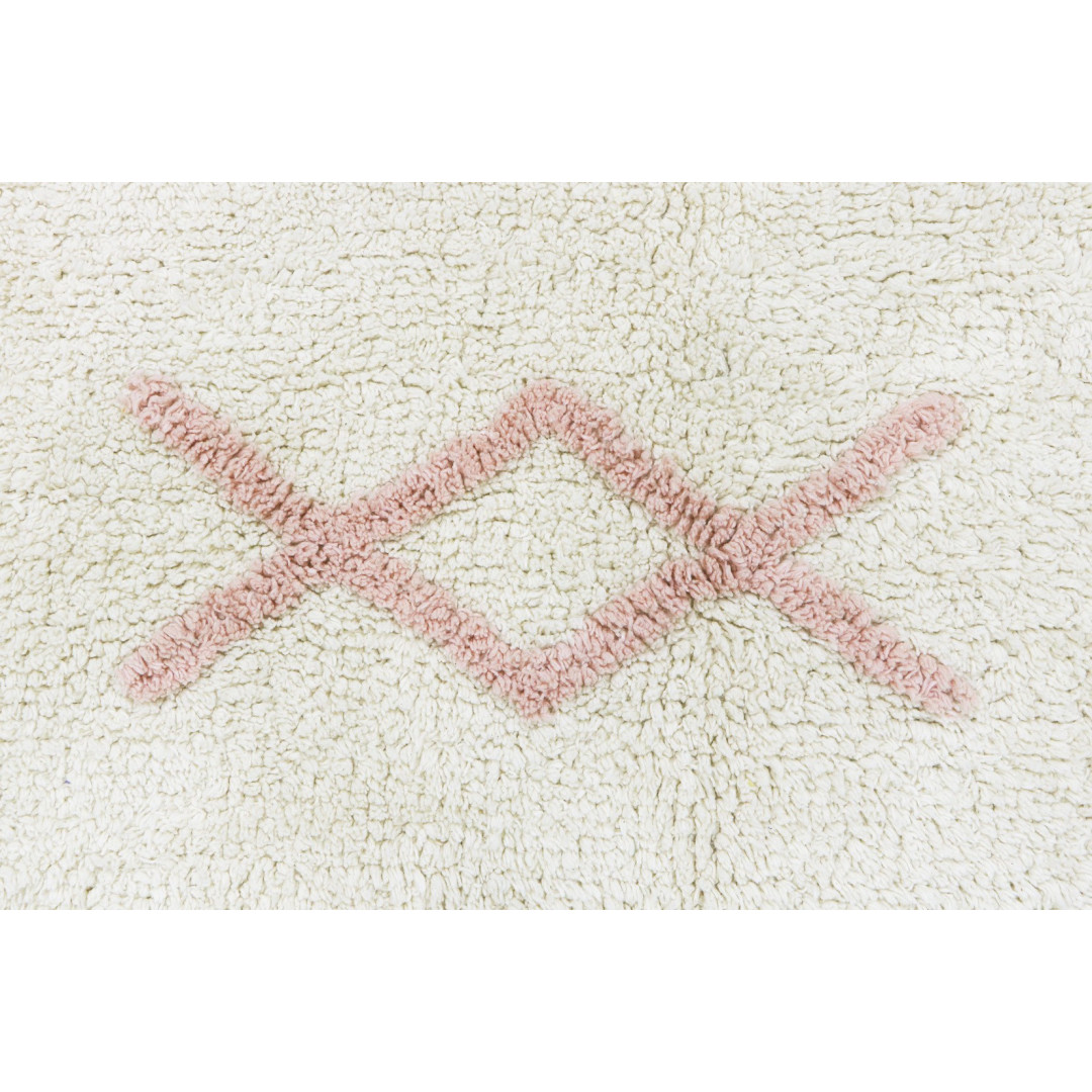 Dywan Bawełniany Atlas Natural Vintage Nude L Lorena Canals