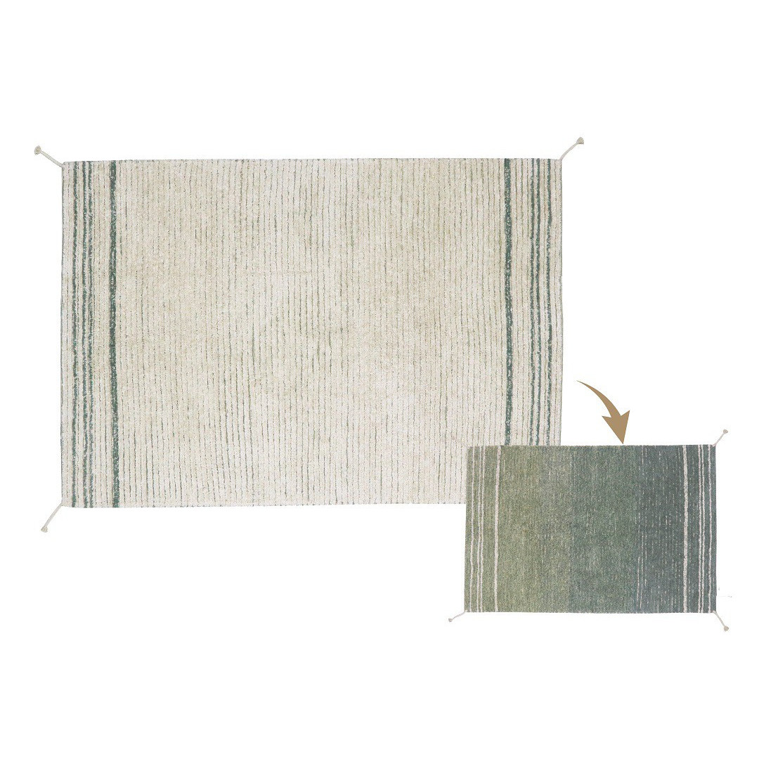 Dywan Bawełniany Twin Vintage Blue 80x140 cm Lorena Canals