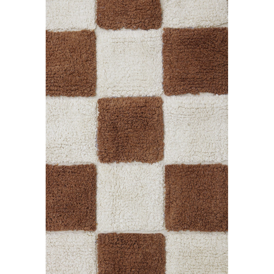 Dywan bawełniany Kitchen Tiles Toffee 120x160 cm Lorena Canals