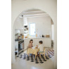 Dywan bawełniany Kitchen Tiles Toffee 120x160 cm Lorena Canals