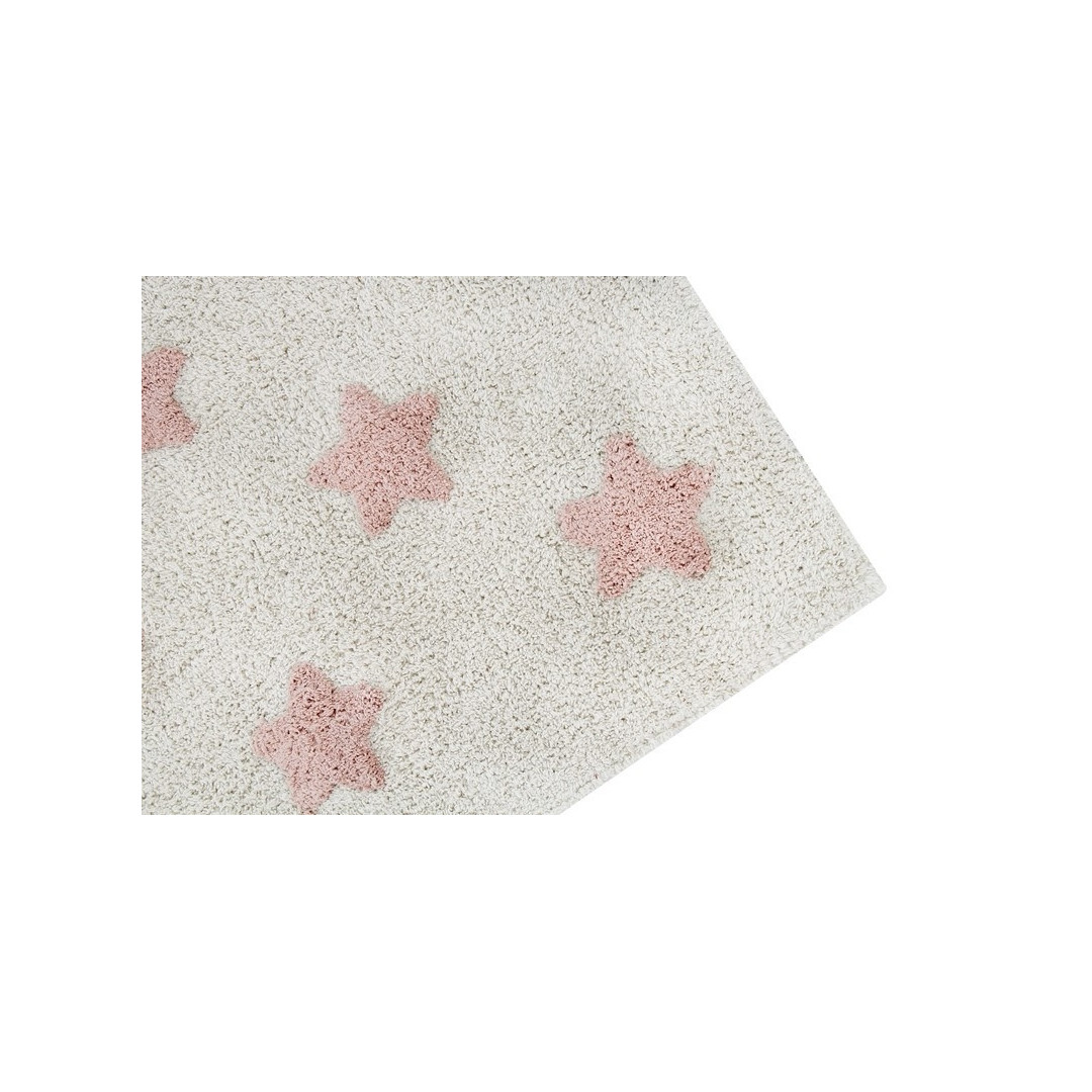 Lorena Canals Dywan bawełniany Stars Natural -Vintage Nude 120 x 160 cm