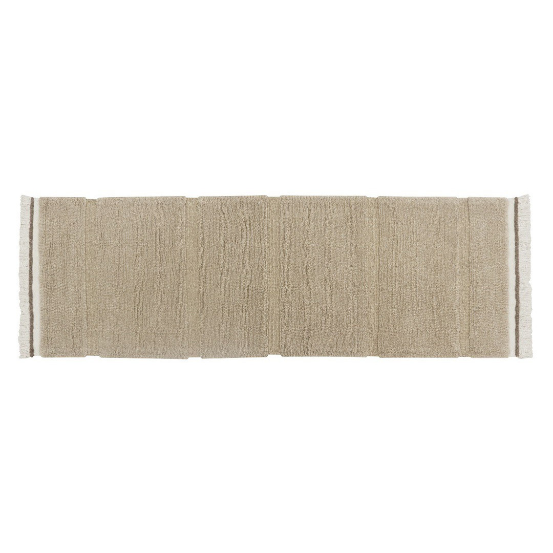 Dywan wełniany Steppe Beige 80x230 cm Lorena Canals