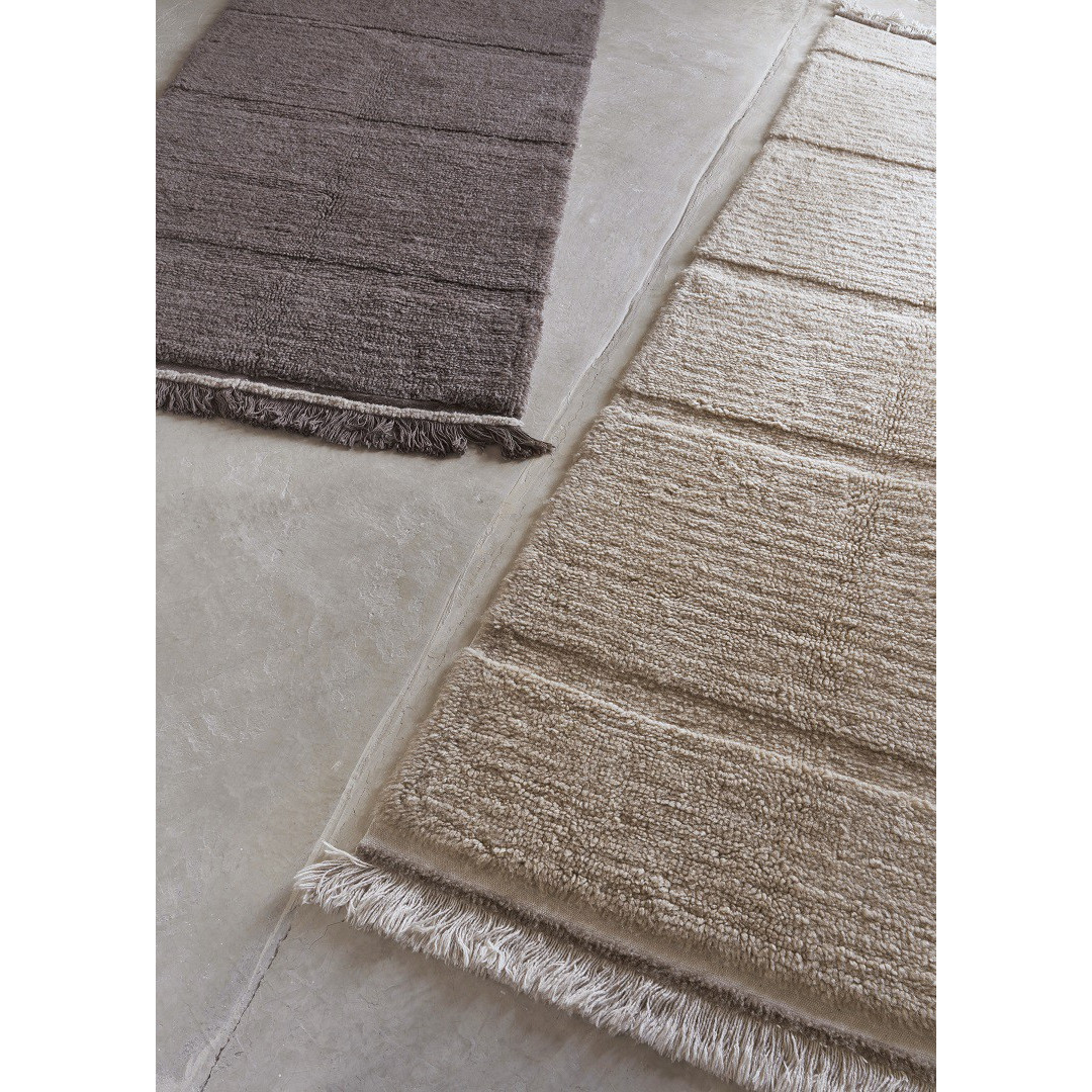 Dywan wełniany Steppe Beige 80x230 cm Lorena Canals