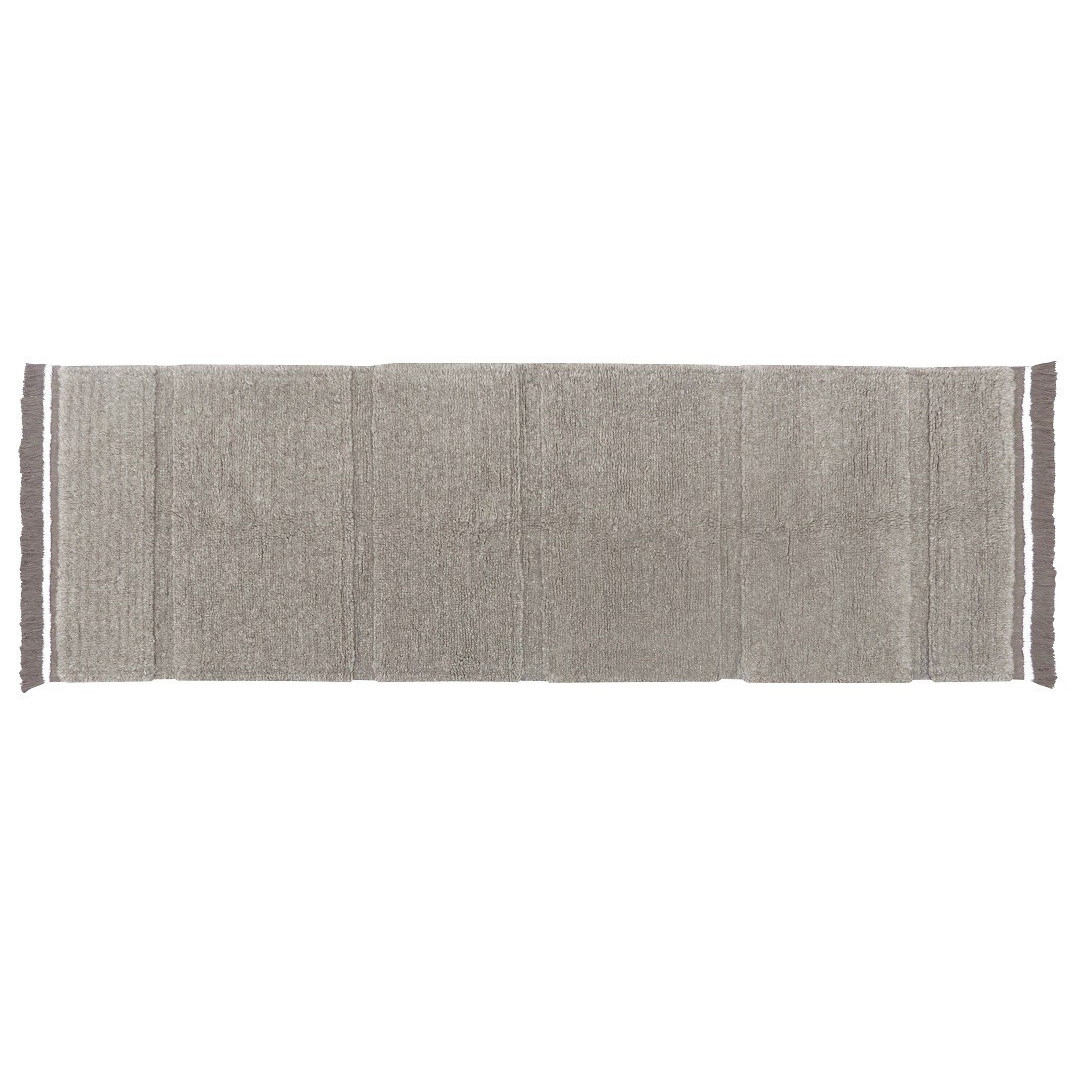 Dywan wełniany Steppe Grey 80x230 cm Lorena Canals