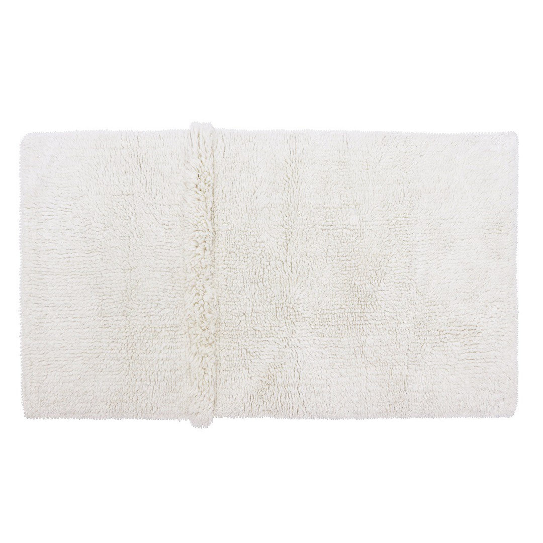 Dywan wełniany Tundra White 80x140 cm Lorena Canals