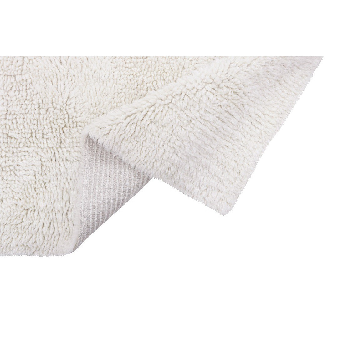 Dywan wełniany Tundra White 80x140 cm Lorena Canals