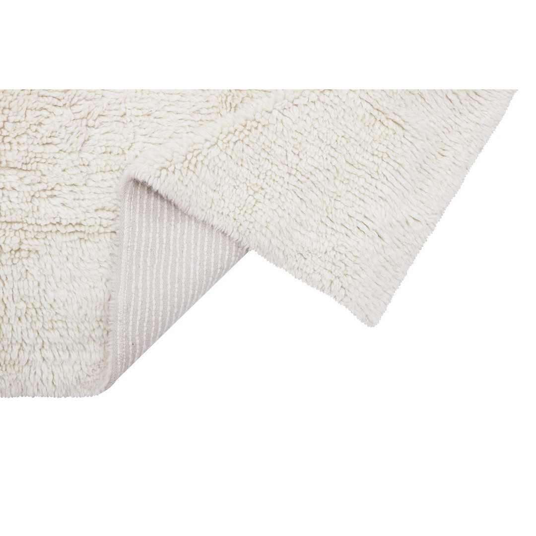Dywan wełniany Tundra White 170x240 cm Lorena Canals