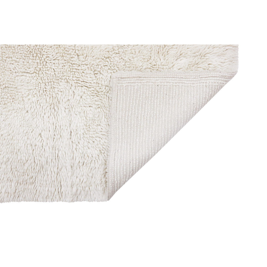 Dywan wełniany Tundra White 250x340 cm Lorena Canals