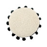 Lorena Canals Poduszka Circle Black