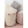 Kosz bawełniany z kulkami Natural Nude - - MySweetRoom