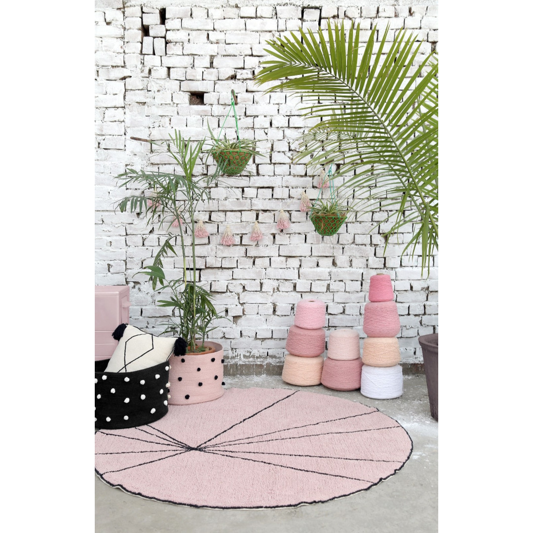 Lorena Canals Kosz dekoracyjny Pebbles Vintage Nude