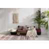 Lorena Canals Kosz dekoracyjny Zoco Black/Aubergine
