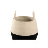 Lorena Canals Kosz dekoracyjny Zoco Black/Natural