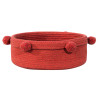 Lorena Canals Kosz dekoracyjny Tray Brick Red