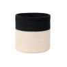 Lorena Canals Kosz dekoracyjny Basket Dual Black Natural