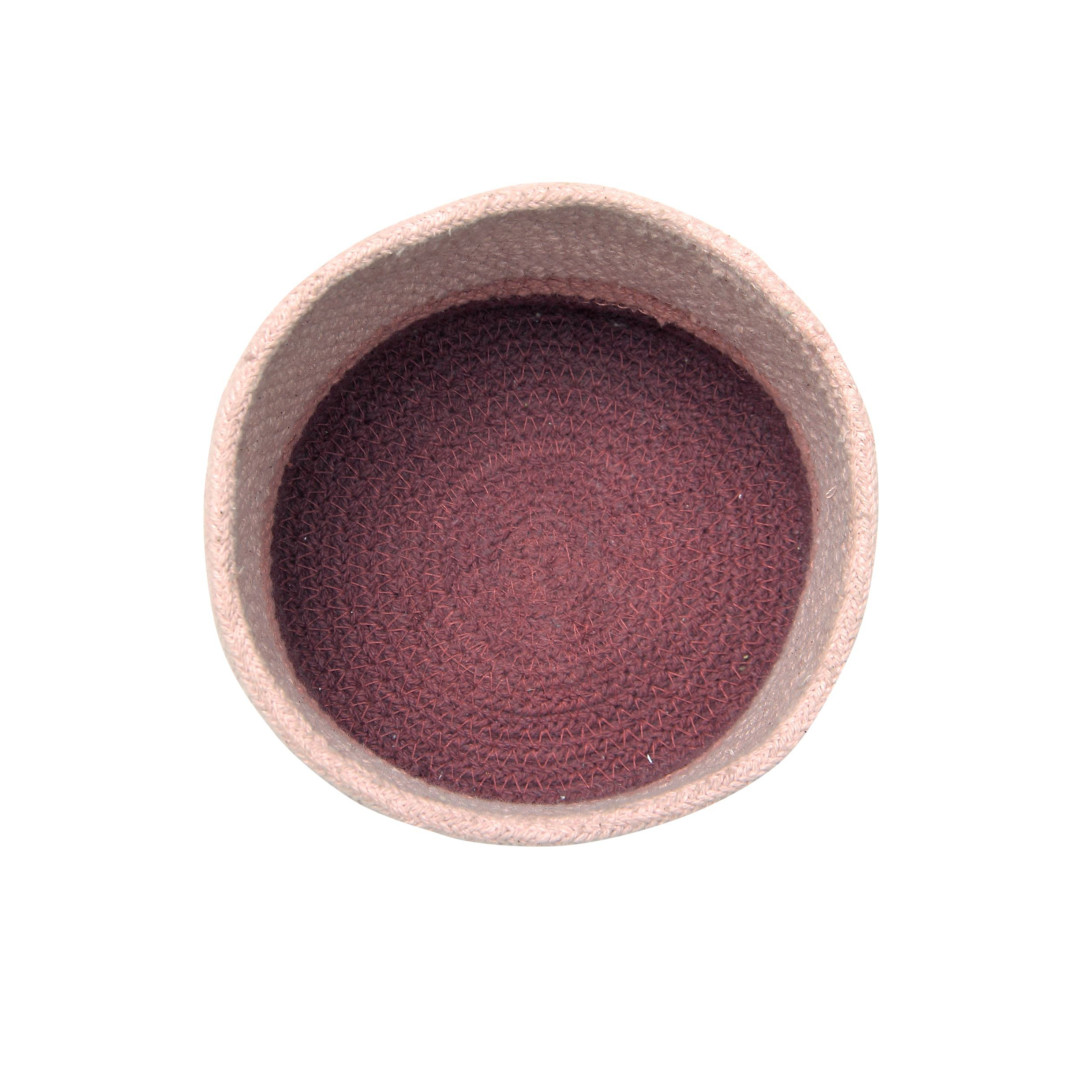 Lorena Canals Kosz dekoracyjny Mini Tricolor Vintage Nude