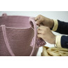 Lorena Canals Kosz dekoracyjny Cistell Ash Rose