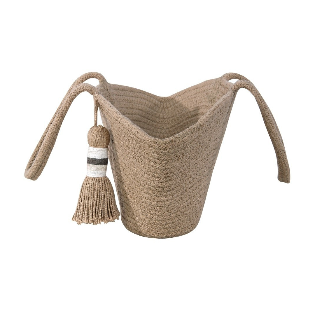 Lorena Canals Kosz dekoracyjny Cistell Linen Smalll