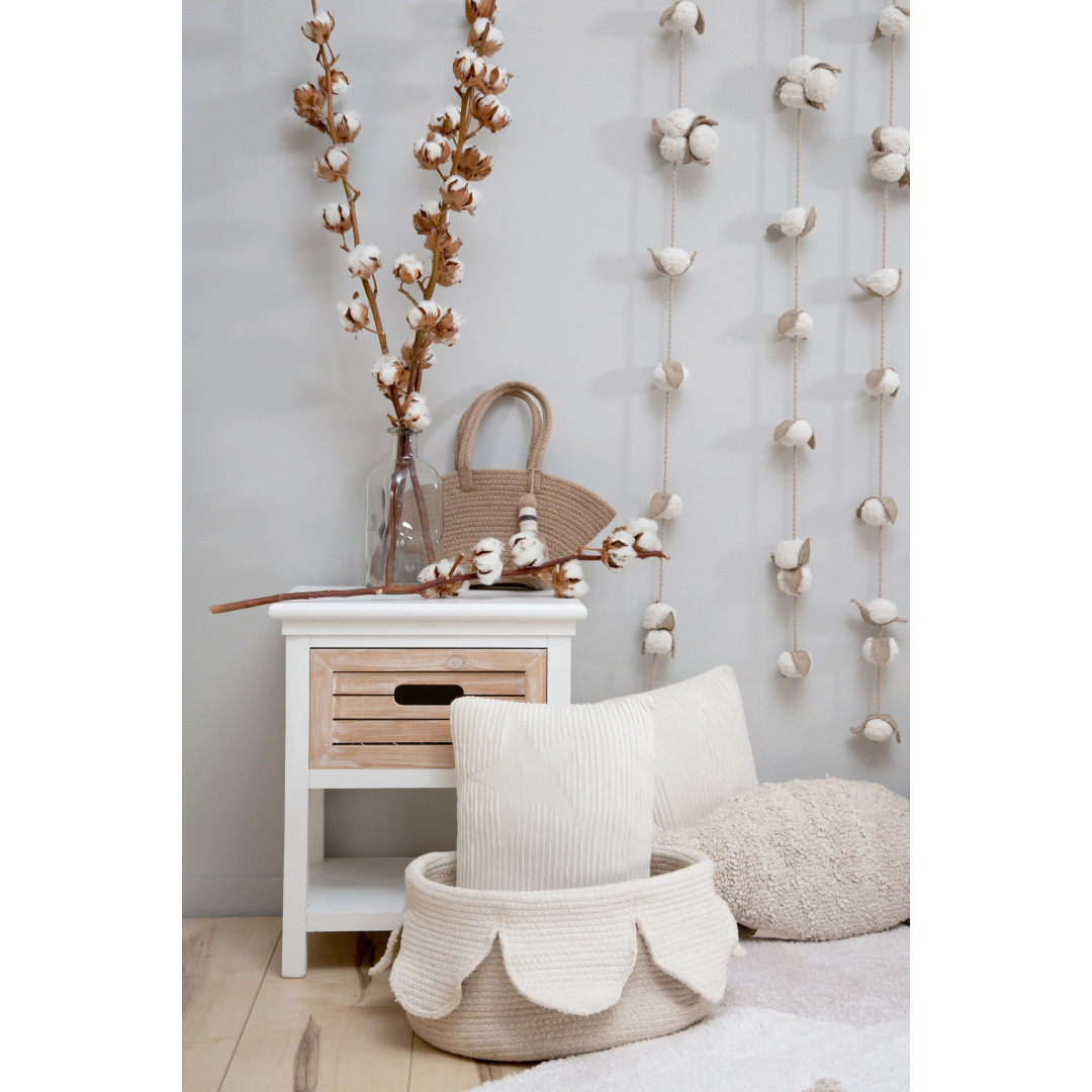 Lorena Canals Kosz dekoracyjny Cistell Linen Smalll