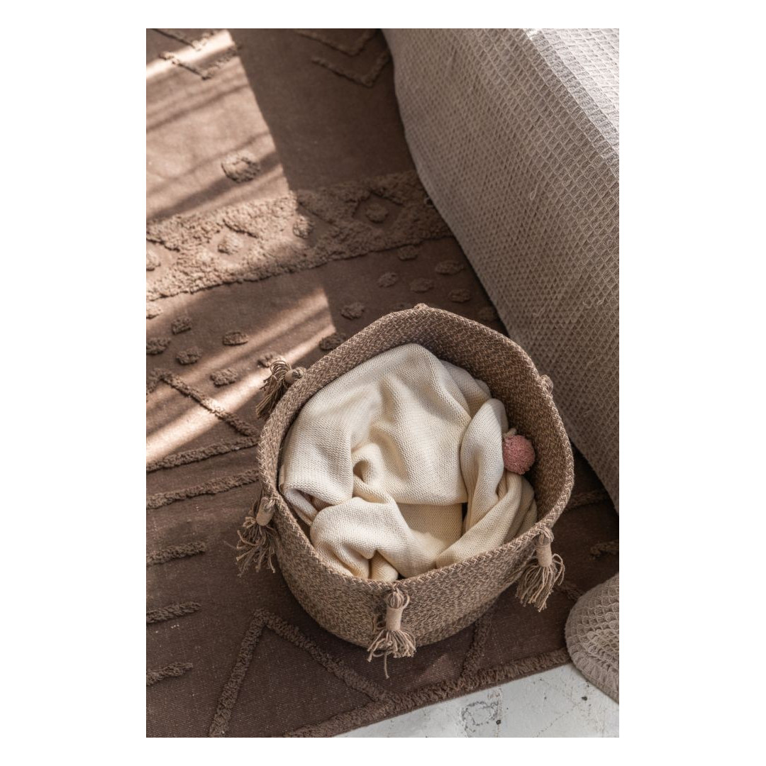 Lorena Canals Kosz Woody Soil Brown