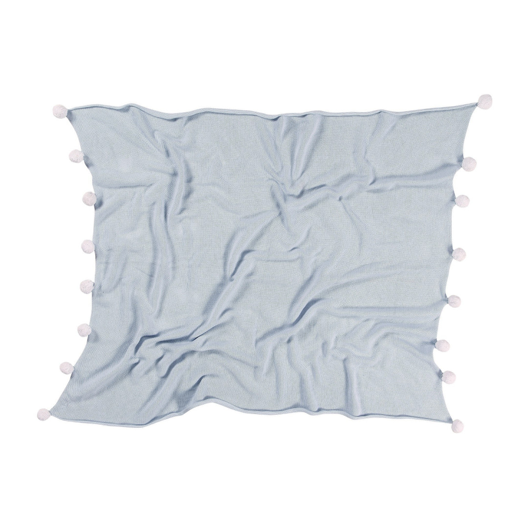 Lorena Canals Kocyk bawełniany Bubbly Soft Blue