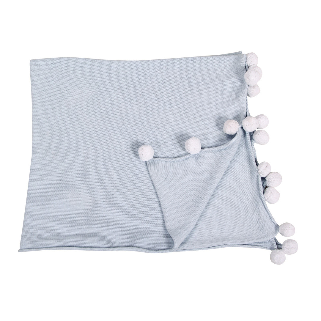 Lorena Canals Kocyk bawełniany Bubbly Soft Blue