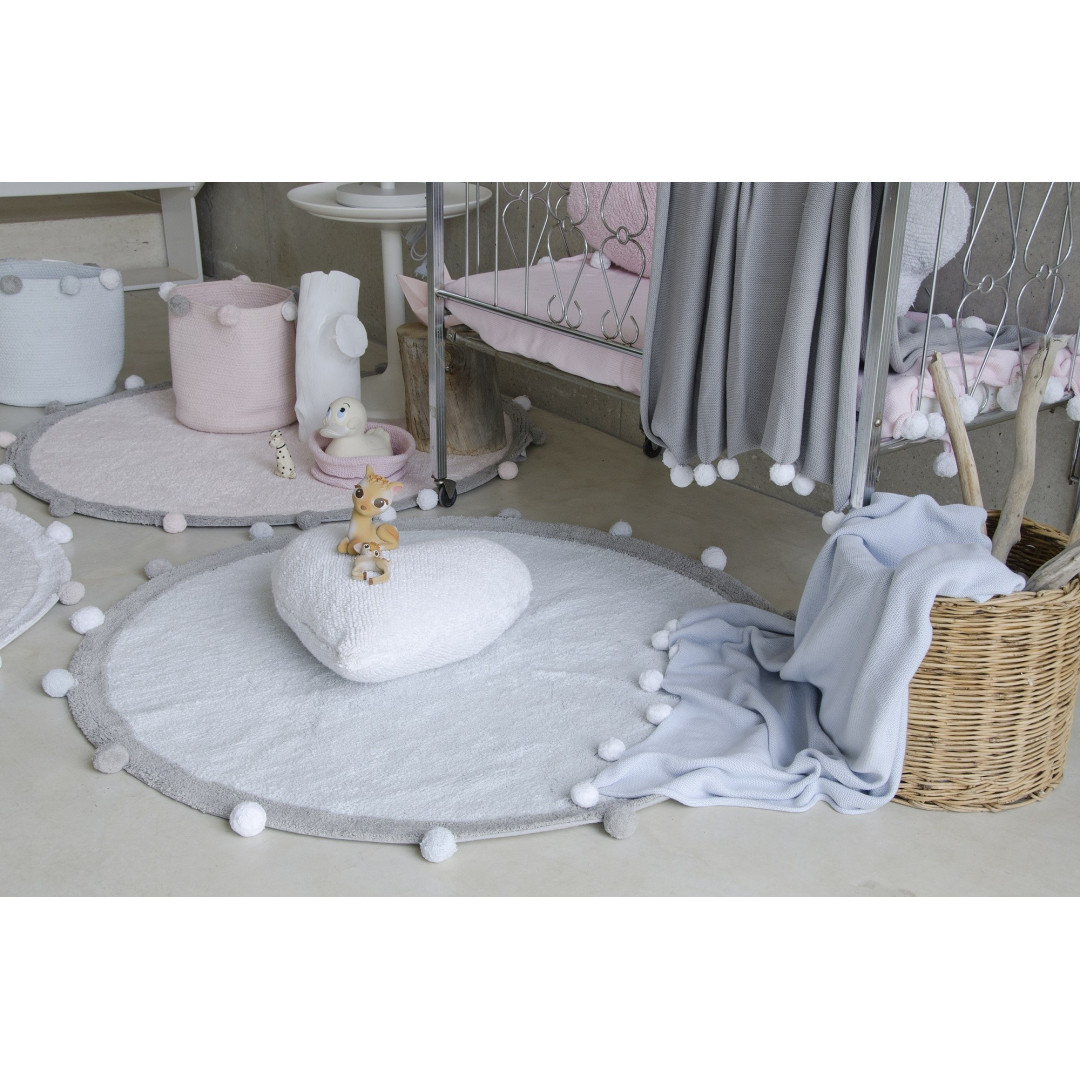 Lorena Canals Kocyk bawełniany Bubbly Soft Blue