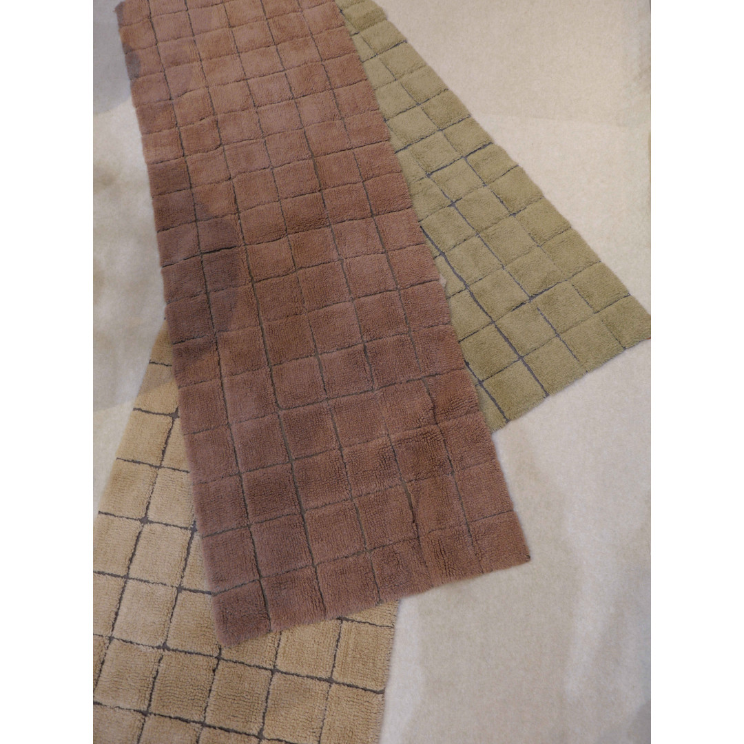 Wełniany dywan 80x230 cm Mosaic Quartz Lorena Canals