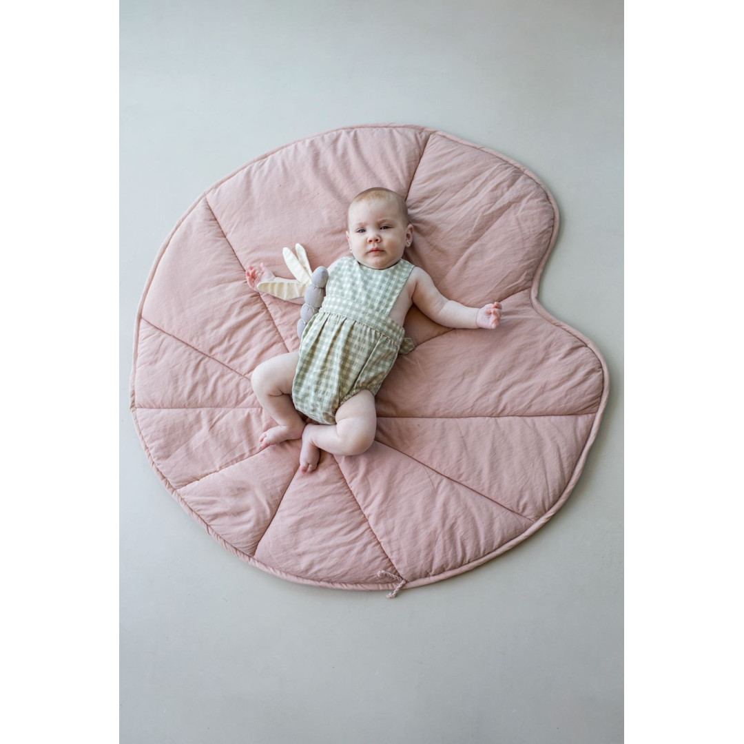 Mata do zabawy Lilia wodna vintage nude 95x95cm Lorena Canals