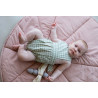 Mata do zabawy Lilia wodna vintage nude 95x95cm Lorena Canals